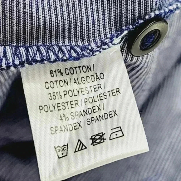 F&G Tech‎ Men's Long Sleeve Polo Shirt Striped XL - Picture 6 of 7